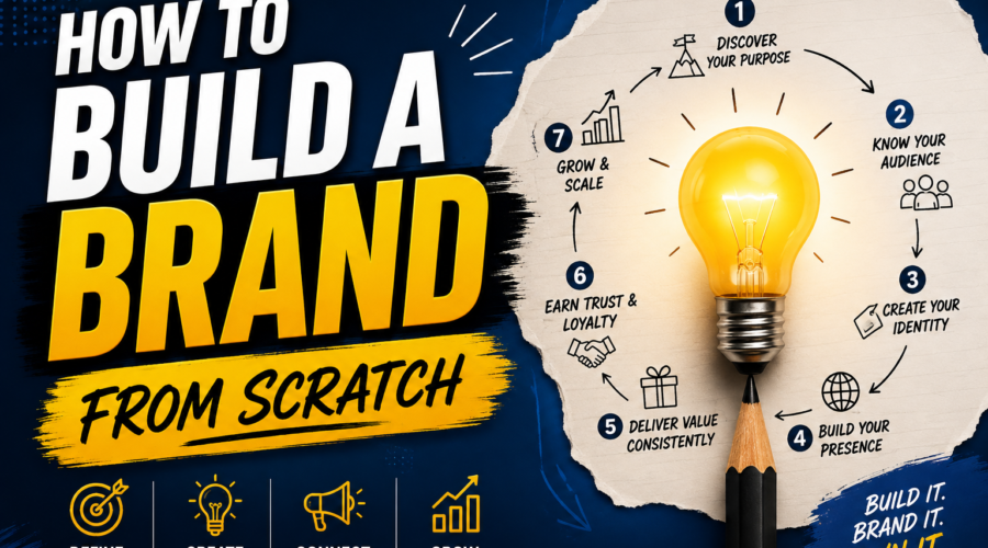 How to Build a Brand From Scratch
